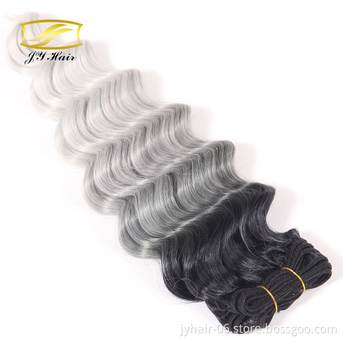 Wholesale synthetic hair extension best Top quality remy synthetic hair weave 100% natural synthetic hair bulk